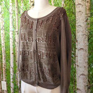 Beautifully Beaded Cardigan